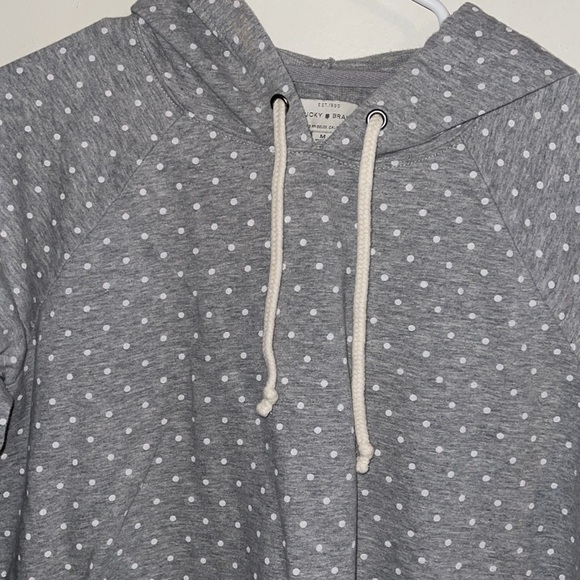 🌹LUCKY BRAND DOT HOODIE - Picture 2 of 5